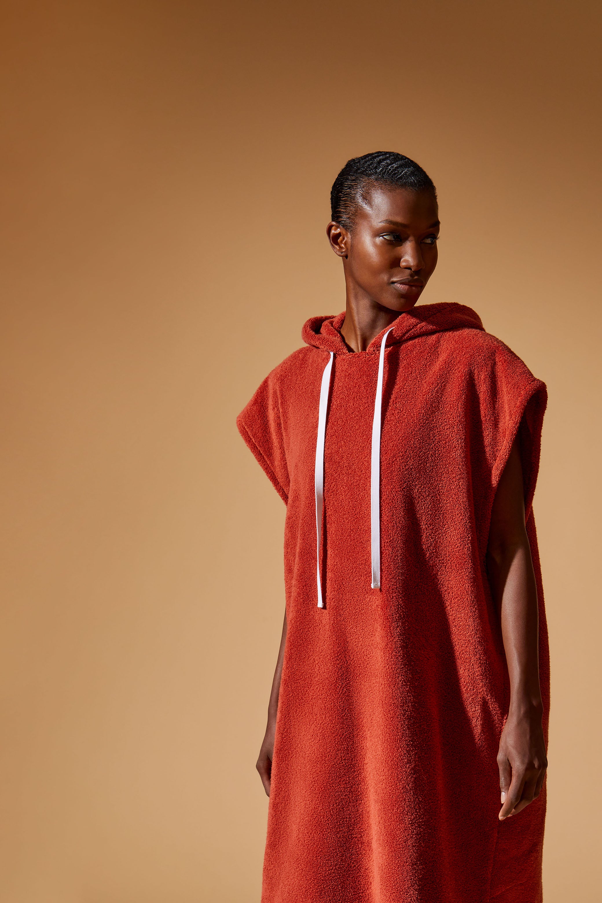 Terracotta Poncho