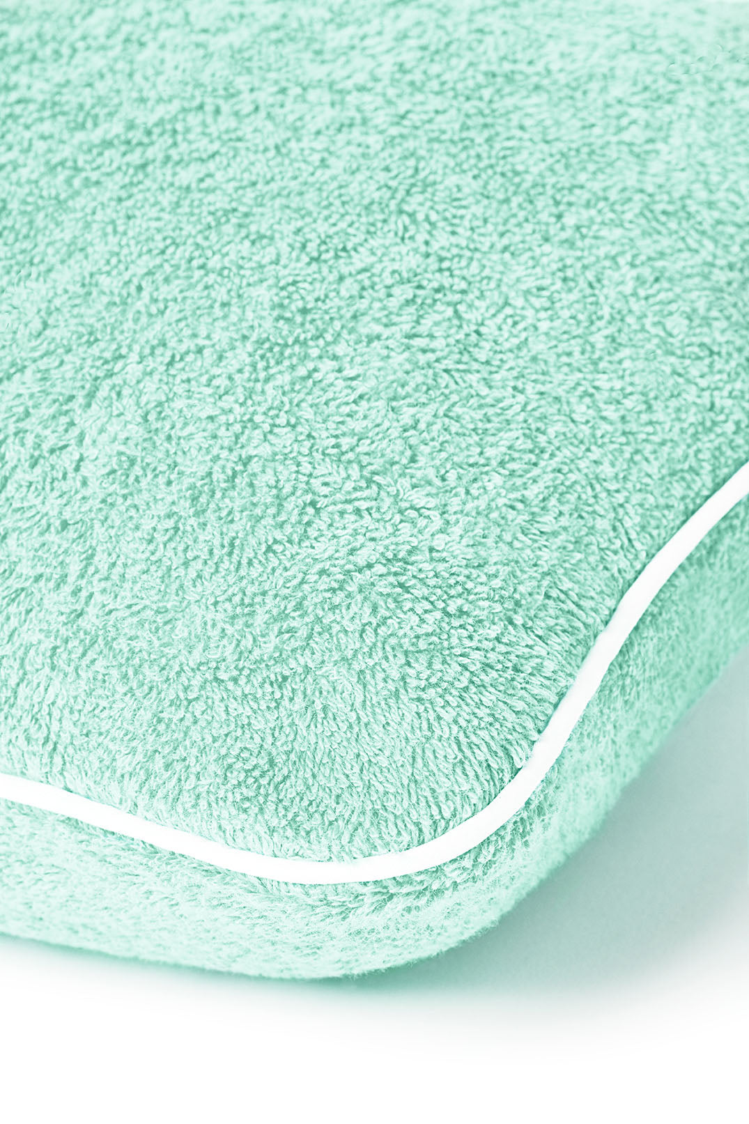 coussin de plage éponge vert lagon petit small cap d'arsène made in france