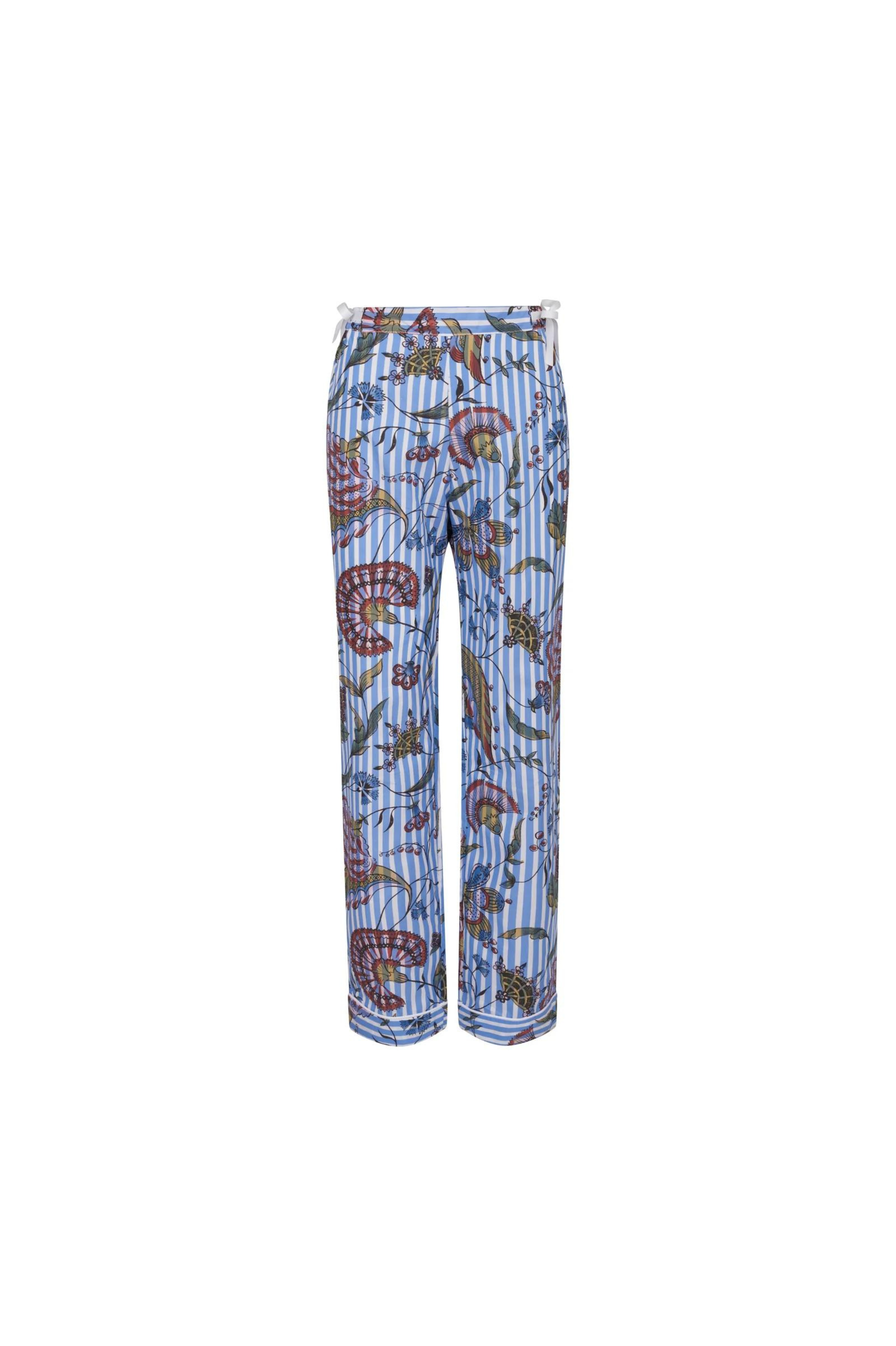 Pantalon Oniris Antoinette Poisson Rayé Bleu