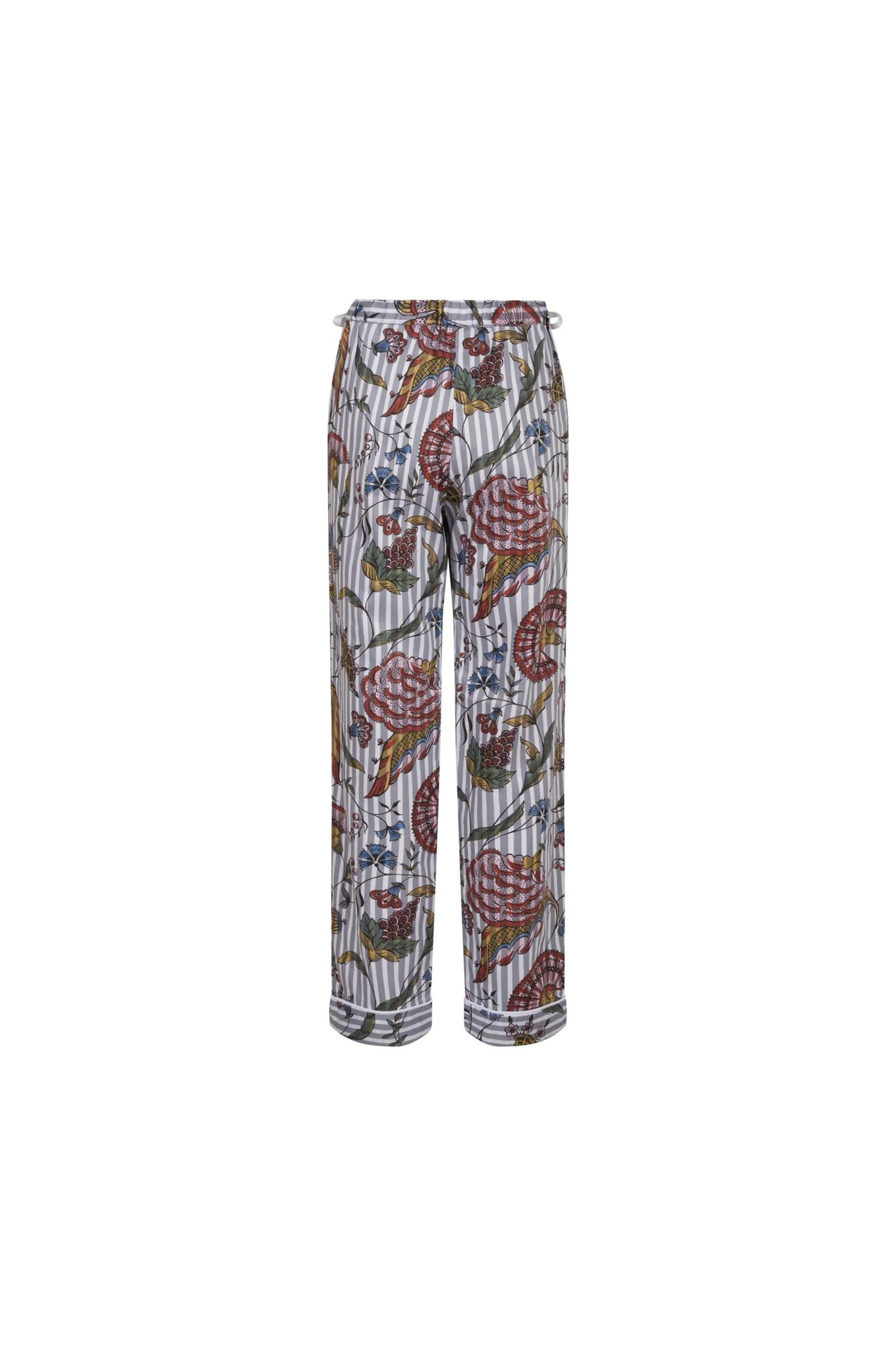 Oniris Grey Striped Pants Antoinette Poisson