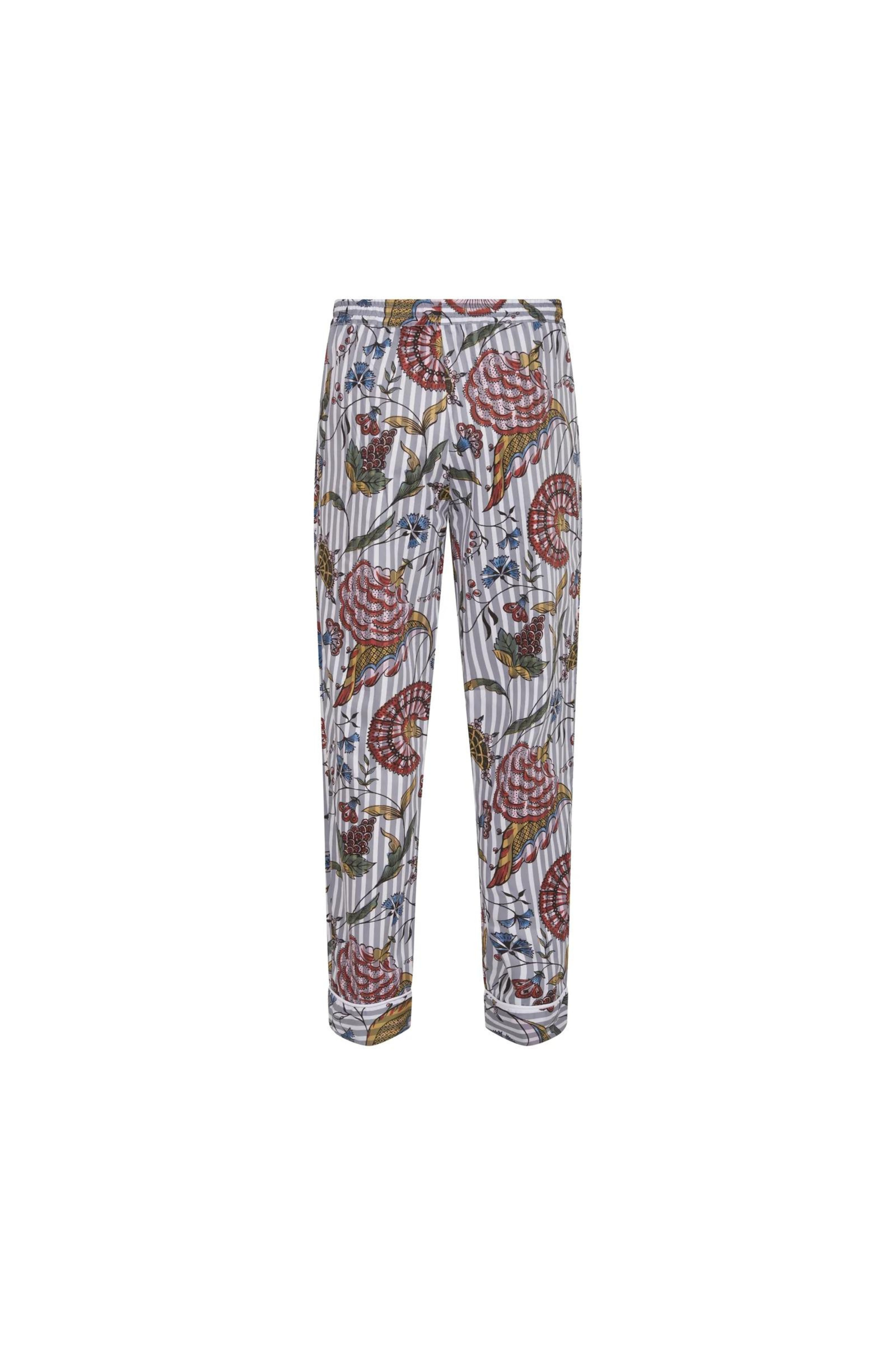 Oniris Grey Striped Pants Antoinette Poisson