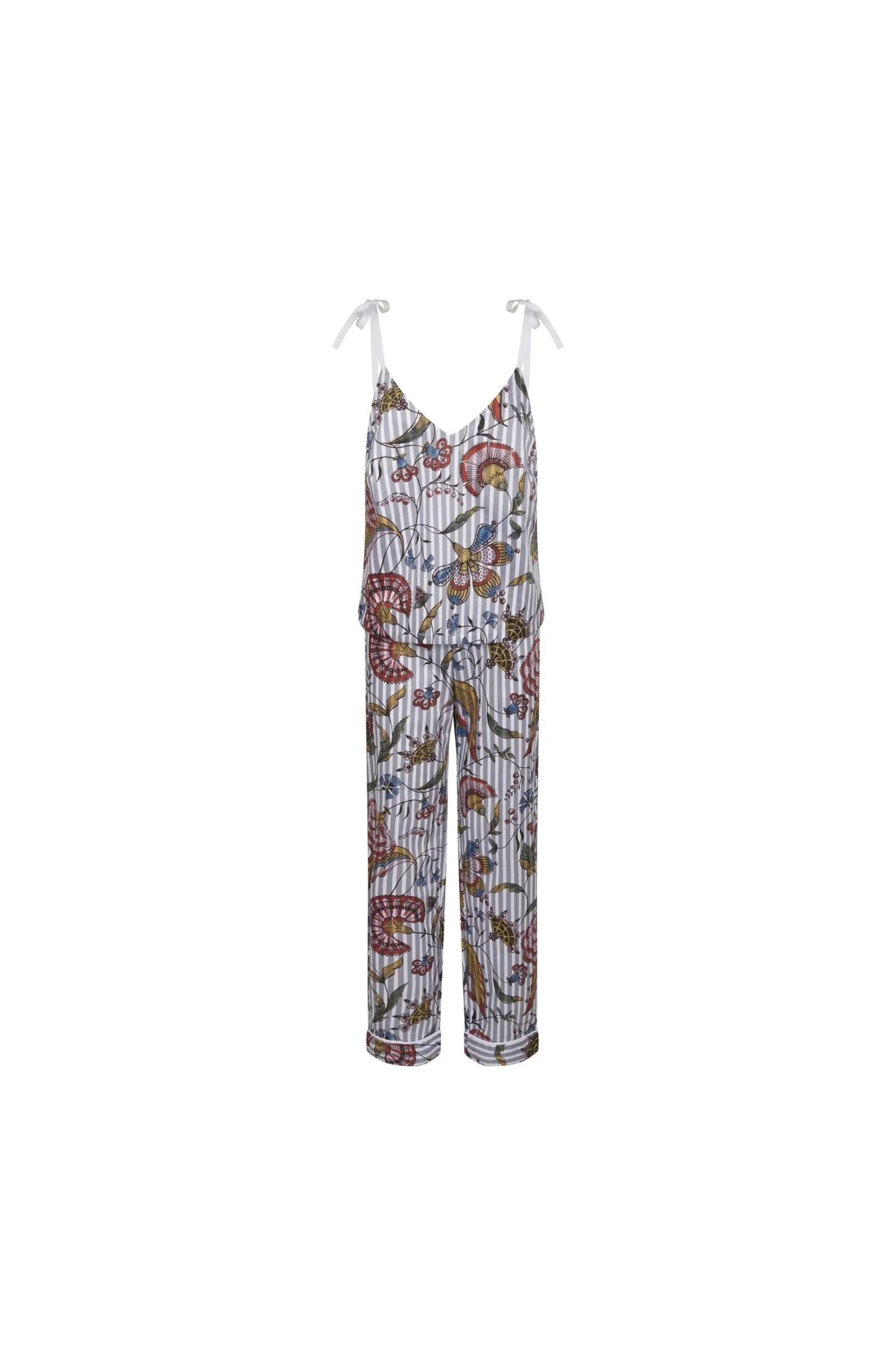 Oniris Grey Striped Pants Antoinette Poisson