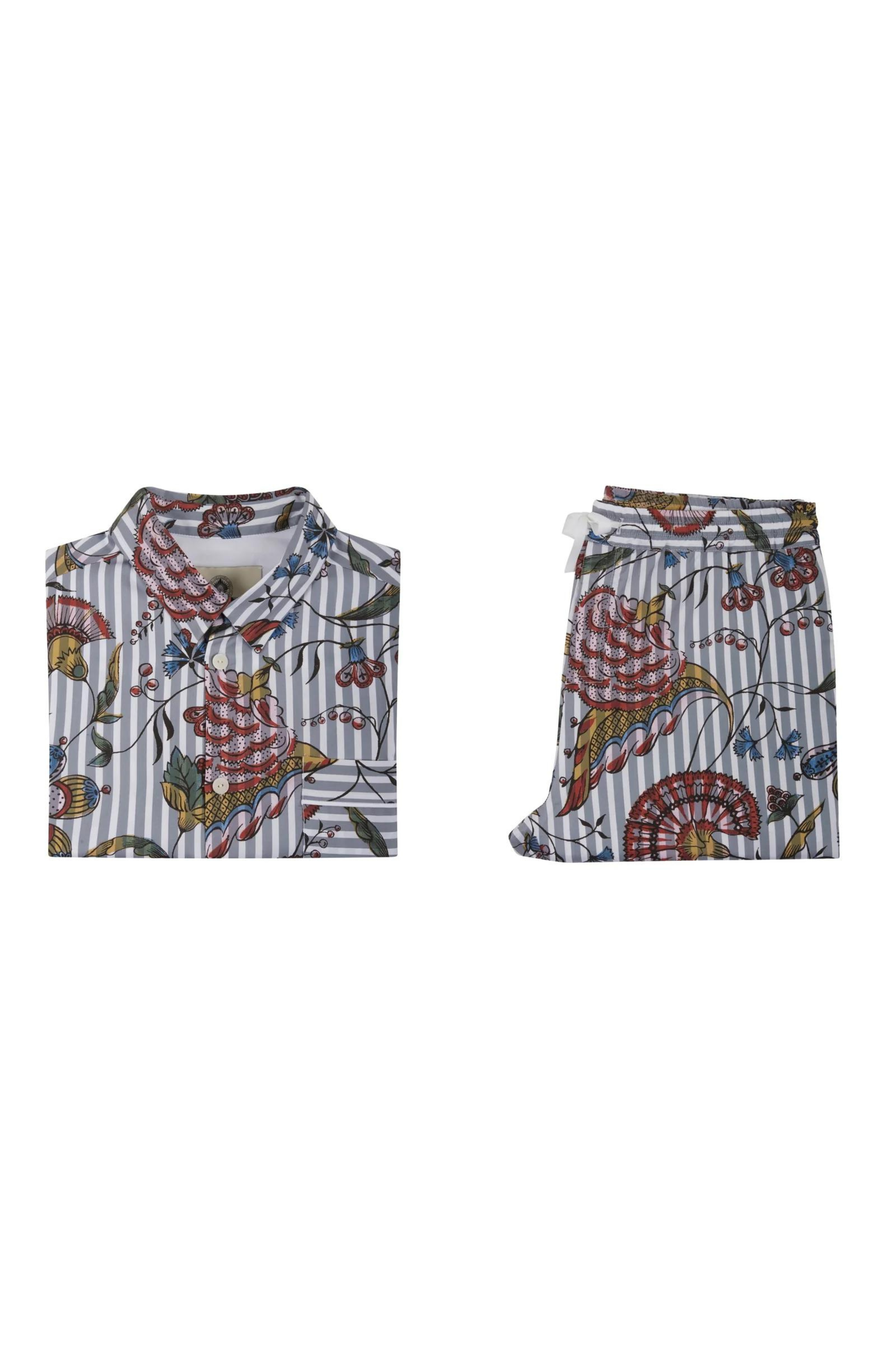 Oniris Grey Striped Pants Antoinette Poisson