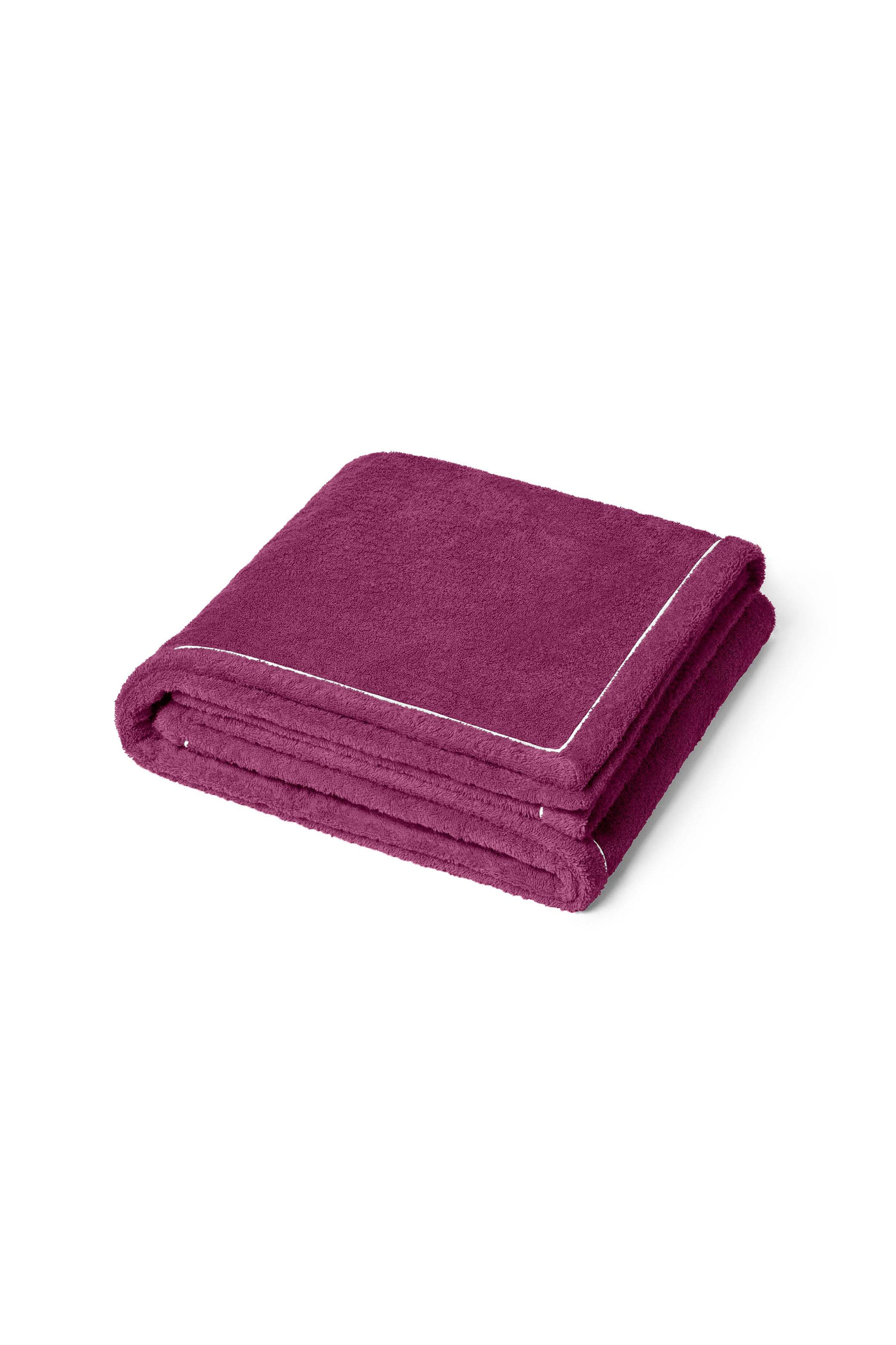 Magenta deckchair towel