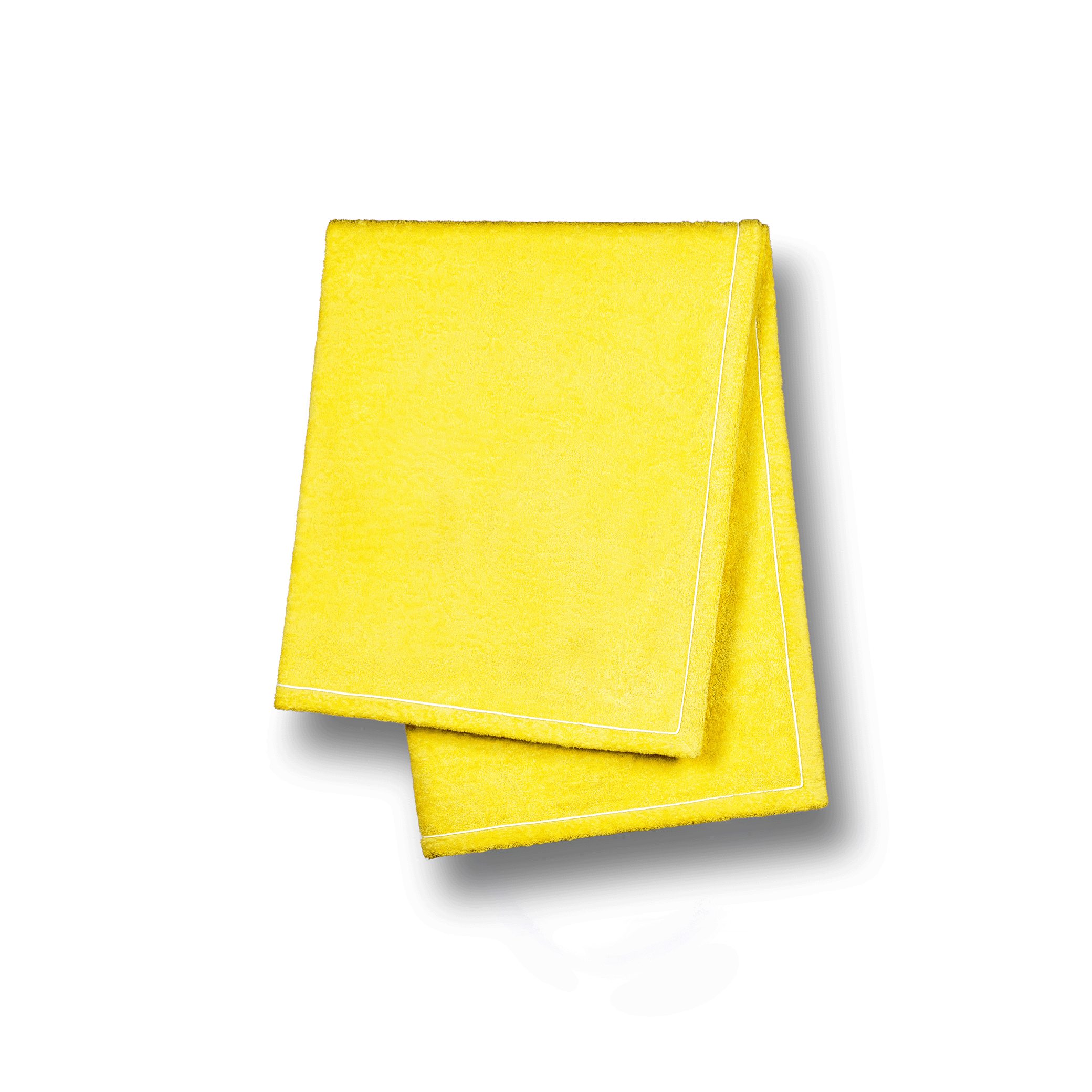 serviette de plage jaune zenith cap d arsene made in france